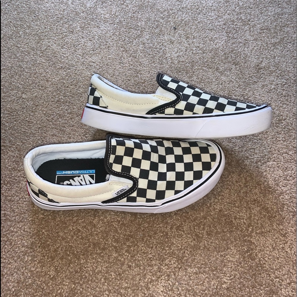 checkered vans